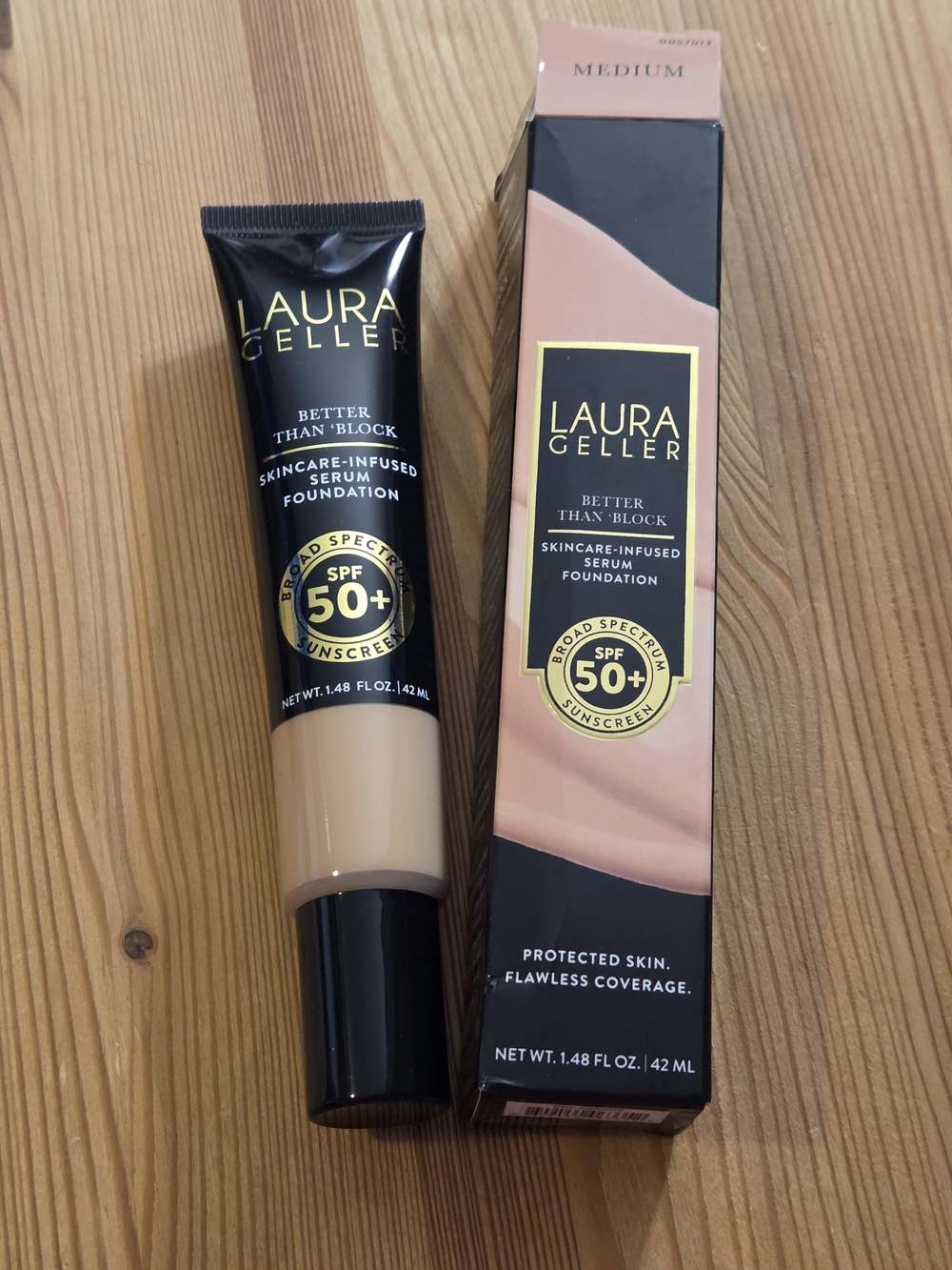Laura Geller Skincare- Infused Serum Foundation with Broad Spectrum SPF 50+